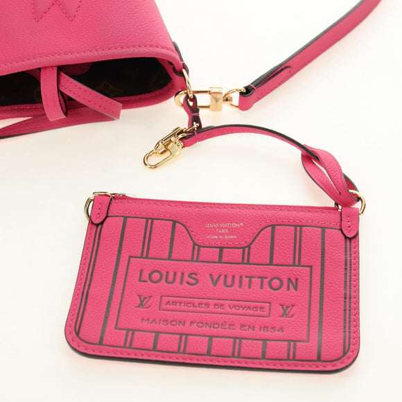 LOUIS VUITTON Neverfull Inside Out BB Bag Lords Pondicherry M12106 Auth 181654SM