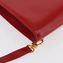 FENDI Rucksack Leder 2way Rot Gold Auth 181655A-16