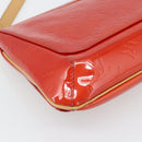 LOUIS VUITTON Monogram Vernis Thompson Street Bag Red Rouge M91094 Auth 181657-16
