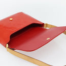 LOUIS VUITTON Monogram Vernis Thompson Street Bag Red Rouge M91094 Auth 181657-17