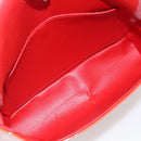 LOUIS VUITTON Monogram Vernis Thompson Street Bag Red Rouge M91094 Auth 181657-10