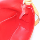 LOUIS VUITTON Monogram Vernis Thompson Street Bag Red Rouge M91094 Auth 181657-19