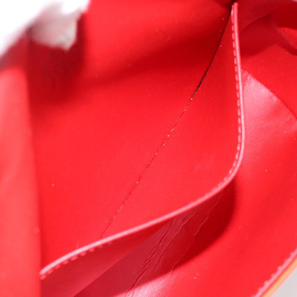 LOUIS VUITTON Monogram Vernis Thompson Street Bag Red Rouge M91094 Auth 181657