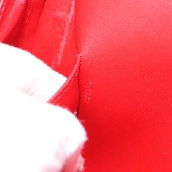 LOUIS VUITTON Monogram Vernis Thompson Street Bag Red Rouge M91094 Auth 181657