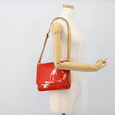 LOUIS VUITTON Monogram Vernis Thompson Street Bag Red Rouge M91094 Auth 181657-22