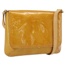 LOUIS VUITTON Monogram Vernis Thompson Street Bag Beige M91301 LV Auth 181658-1