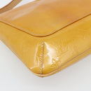 LOUIS VUITTON Monogram Vernis Thompson Street Bag Beige M91301 LV Auth 181658-16