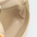 LOUIS VUITTON Monogram Vernis Thompson Street Bag Beige M91301 LV Auth 181658-18