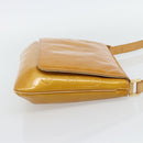LOUIS VUITTON Monogram Vernis Thompson Street Bag Beige M91301 LV Auth 181658-4