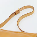 LOUIS VUITTON Monogram Vernis Thompson Street Bag Beige M91301 LV Auth 181658-8