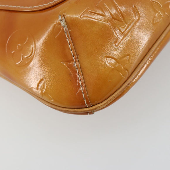 LOUIS VUITTON Monogram Vernis Thompson Street Bag Beige M91301 LV Auth 181659