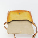 LOUIS VUITTON Monogram Vernis Thompson Street Bag Beige M91301 LV Auth 181659-10