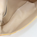 LOUIS VUITTON Monogram Vernis Thompson Street Bag Beige M91301 LV Auth 181659-11