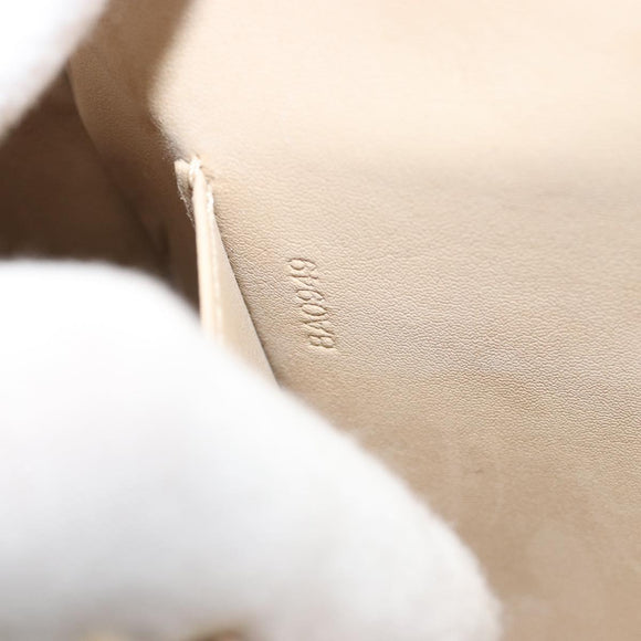 LOUIS VUITTON Monogram Vernis Thompson Street Bag Beige M91301 LV Auth 181659