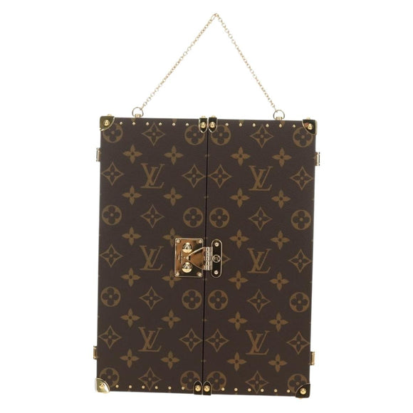 LOUIS VUITTON Monogram Home Mirror Trunk GI0554 LV Auth 181660SM