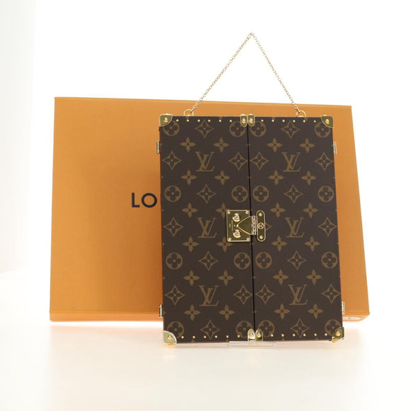 LOUIS VUITTON Monogram Home Mirror Trunk GI0554 LV Auth 181660SM