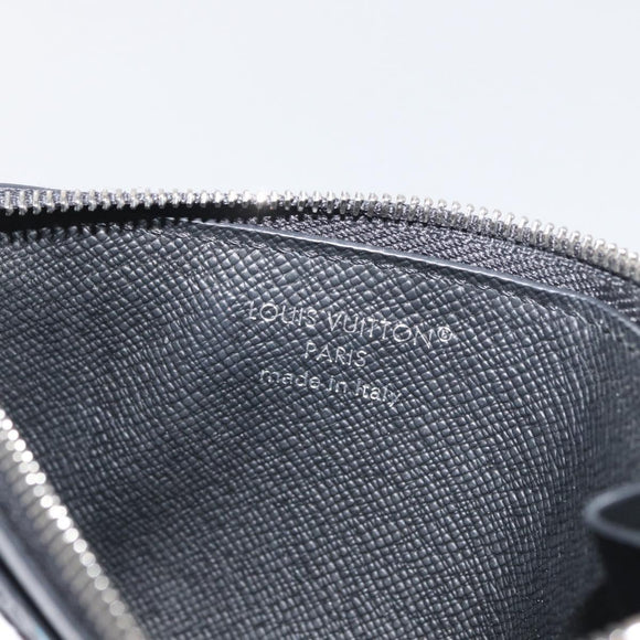 LOUIS VUITTON Monogram Gradient Card Case Black M14261 LV Auth 181662M