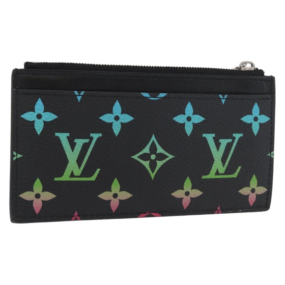 LOUIS VUITTON Monogram Gradient Card Case Black M14261 LV Auth 181662M