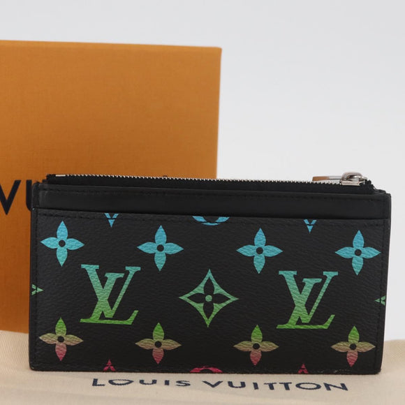 LOUIS VUITTON Monogram Gradient Card Case Black M14261 LV Auth 181662M
