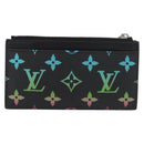 LOUIS VUITTON Monogram Gradient Card Case Black M14261 LV Auth 181662M-13