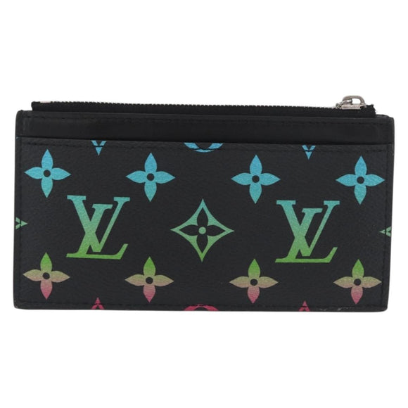 LOUIS VUITTON Monogram Gradient Card Case Black M14261 LV Auth 181662M