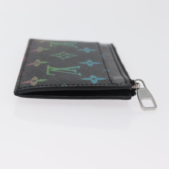 LOUIS VUITTON Monogram Gradient Card Case Black M14261 LV Auth 181662M