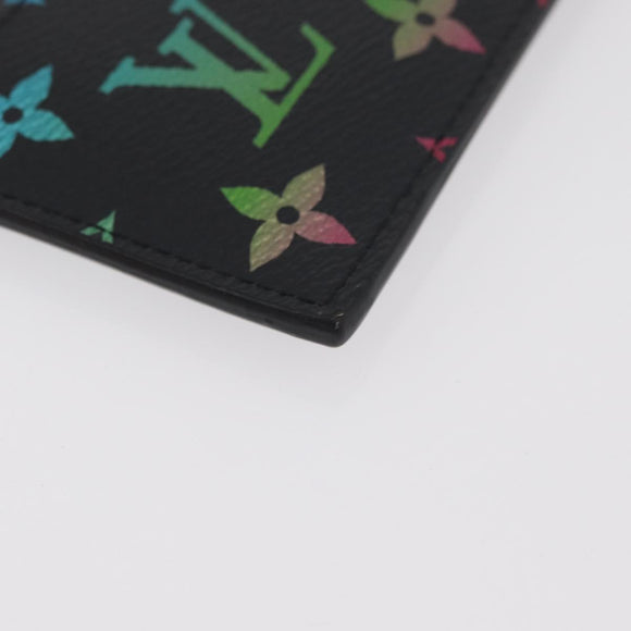 LOUIS VUITTON Monogram Gradient Card Case Black M14261 LV Auth 181662M