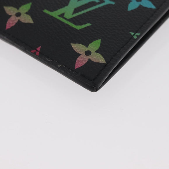 LOUIS VUITTON Monogram Gradient Card Case Black M14261 LV Auth 181662M