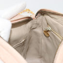 CHANEL Matelasse Ketting Schoudertas Lamsleer Roze Goud CC Auth 181663A-21