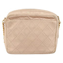 CHANEL Matelasse Ketting Schoudertas Lamsleer Roze Goud CC Auth 181663A-3