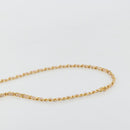 CHANEL Matelasse Ketting Schoudertas Lamsleer Roze Goud CC Auth 181663A-8