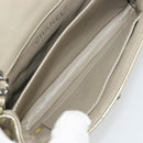 CHANEL Chain Mini Matelasse 16 Bag Patent leather Green Silver CC Auth 181668V-17