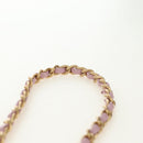 CHANEL Chain Mini Matelasse 18 Bag Lamb Skin Pink Gold CC Auth 181669SAM-8