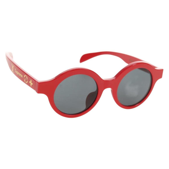 LOUIS VUITTON Supreme samenwerking Zonnebril plastic Rood Z0989E Auth 181672SM