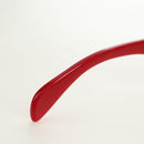 LOUIS VUITTON Supreme samenwerking Zonnebril plastic Rood Z0989E Auth 181672SM-14