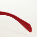 LOUIS VUITTON Supreme samenwerking Zonnebril plastic Rood Z0989E Auth 181672SM-22