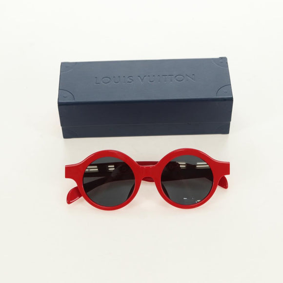 LOUIS VUITTON Supreme samenwerking Zonnebril plastic Rood Z0989E Auth 181672SM