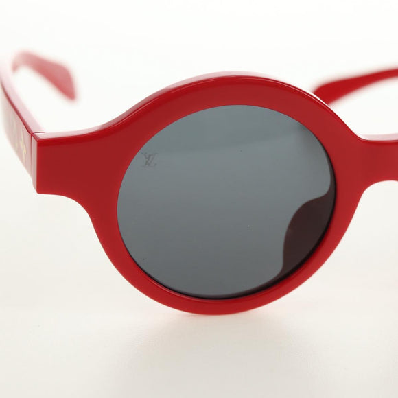 LOUIS VUITTON Supreme samenwerking Zonnebril plastic Rood Z0989E Auth 181672SM