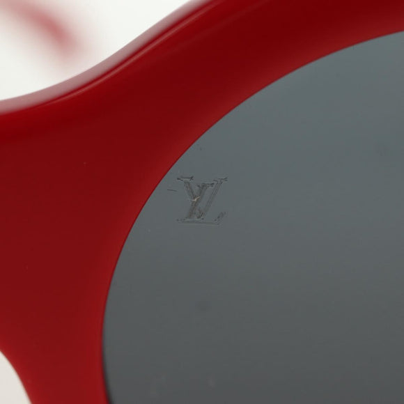 LOUIS VUITTON Supreme samenwerking Zonnebril plastic Rood Z0989E Auth 181672SM
