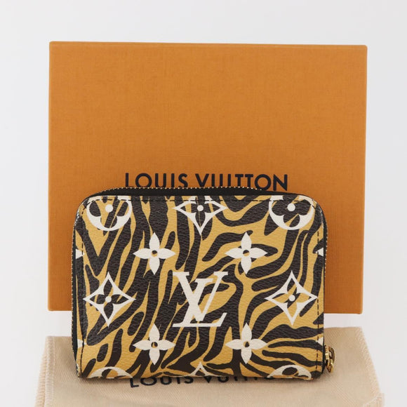 LOUIS VUITTON Monogram Jungle Zippy Coin Purse Geldbörse M67878 LV Auth 181673M