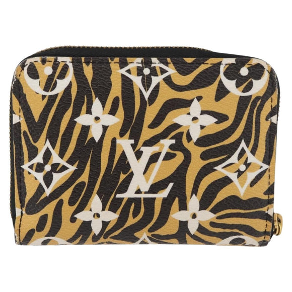 LOUIS VUITTON Monogram Jungle Zippy Coin Purse Geldbörse M67878 LV Auth 181673M