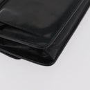 CHANEL COCO Mark Chain Shoulder Bag Patent leather Black Gold CC Auth 181676A-17