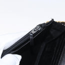 CHANEL COCO Mark Chain Shoulder Bag Patent leather Black Gold CC Auth 181676A-25