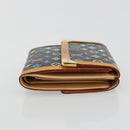 LOUIS VUITTON Multicolor Porte Monnaie Billets Cartes Credit M92984 Auth 181677A-3