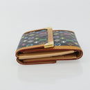 LOUIS VUITTON Multicolor Porte Monnaie Billets Cartes Credit M92984 Auth 181677A-4