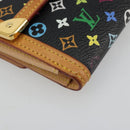 LOUIS VUITTON Multicolor Porte Monnaie Billets Cartes Credit M92984 Auth 181677A-14