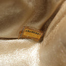 CHANEL Matelasse 2.55 Pouch Leather Gold CC Auth 181679SM-12