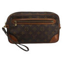 LOUIS VUITTON Monogram Marly Dragonne GM Clutch Bag M51825 LV Auth 181693-13