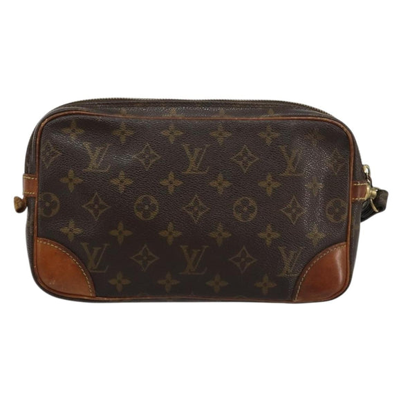 LOUIS VUITTON Monogram Marly Dragonne GM Clutch Bag M51825 LV Auth 181693