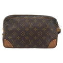 LOUIS VUITTON Monogram Marly Dragonne GM Clutch Bag M51825 LV Auth 181694-3